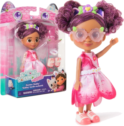 La casa de muñecas de GABBY Movie – set de jardín con muñeca y accesorios