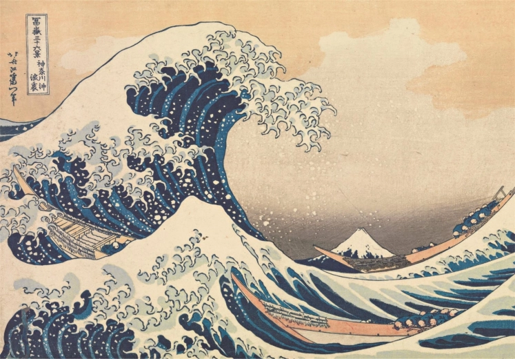 Puzle de 1000 piezas Hokusai: La gran ola