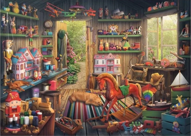 Puzzle Juguetes nostálgicos 1000 piezas RAVENSBURGER