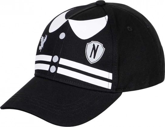 Gorra infantil con visera WEDNESDAY estilo universitario