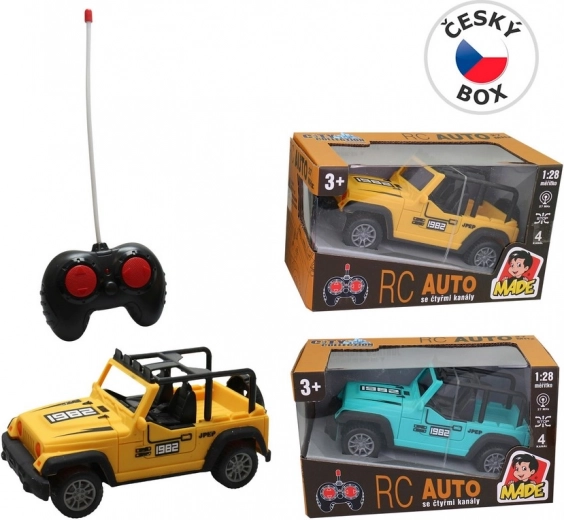 Coche Jeep teledirigido - negro