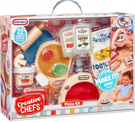 Set creativo Little Tikes para preparar pizza