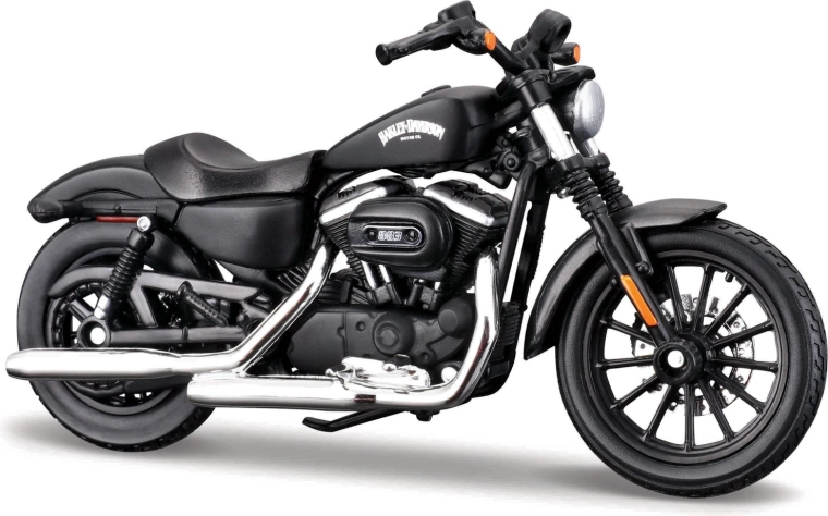 Maisto Harley-Davidson 2014 Sportster Iron 883 negro mate 1:18