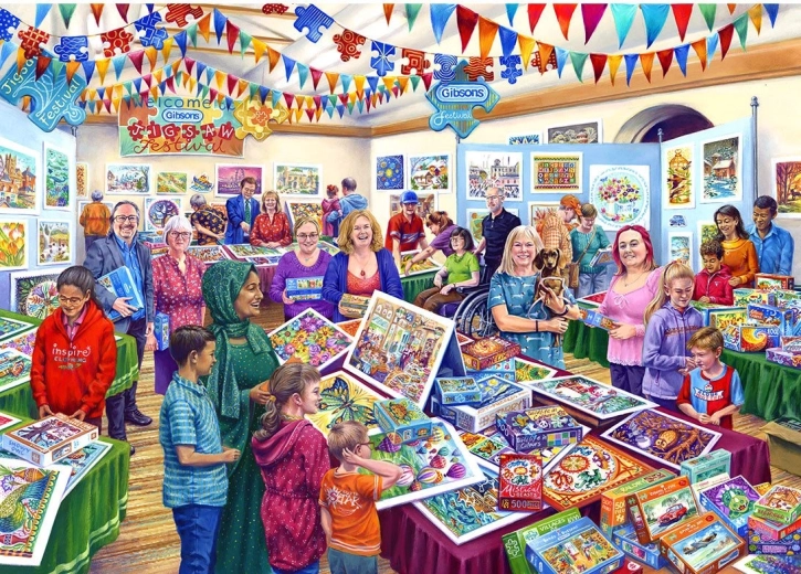 Puzzle GIBSONS Festival – 1000 piezas