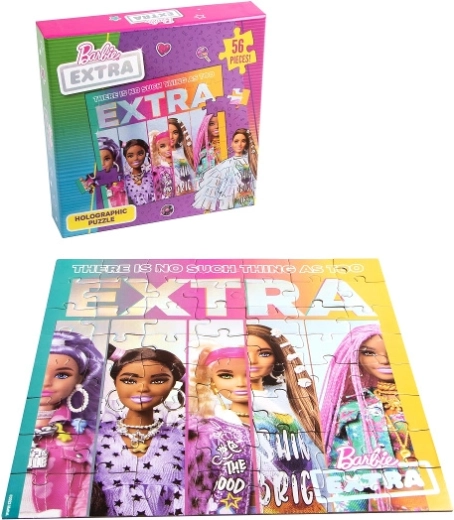 Puzzle holográfico de Barbie de 56 piezas