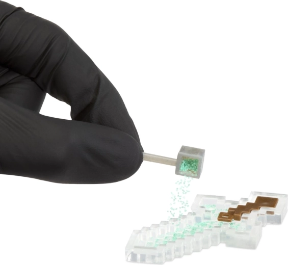 Curado de la resina para obtener un modelo resistente