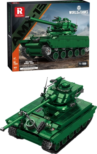 Kit de construcción del tanque AMX 13 75 World of Tanks (1037 piezas)