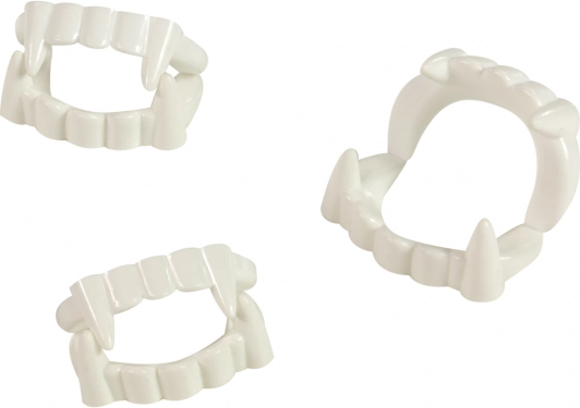 Dientes de vampiro para carnaval