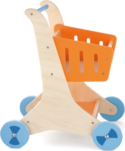 Espacio para las compras y los juguetes de los niños