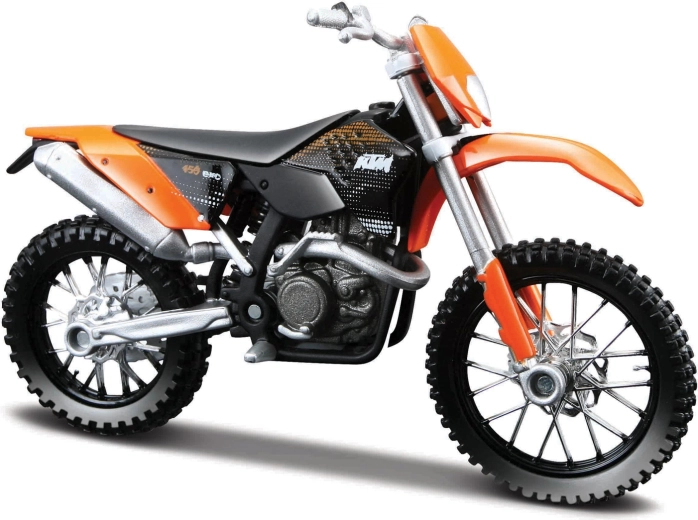 Modelo de motocicleta Maisto KTM 450 EXC 1:18