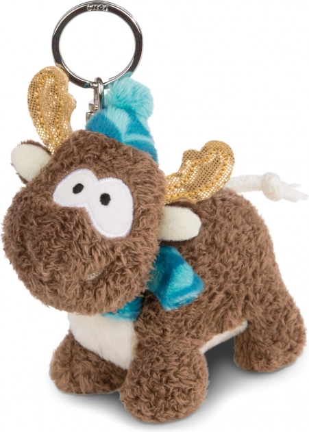 Llavero de peluche reno Reny Heart 10 cm