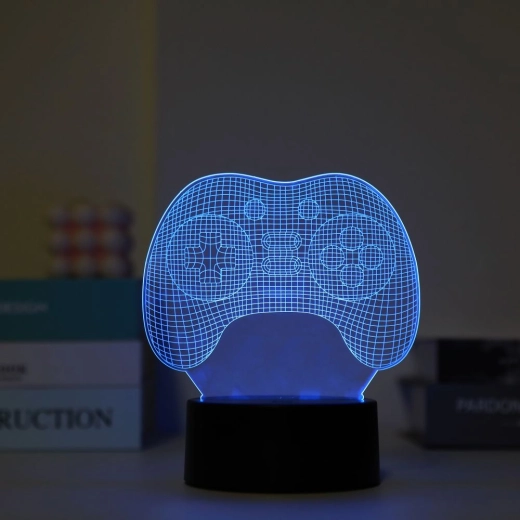 Lámpara de noche LED con forma de mando
