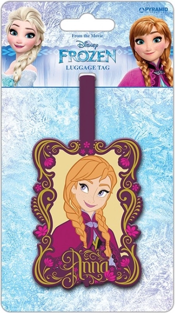 Etiqueta para maleta con motivo de ANNA de Frozen
