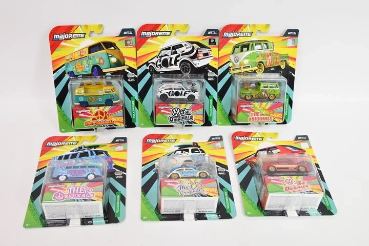 Majorette VW set deluxe 6 uds