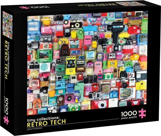 Puzzle Chronicle Books Pequeñas colecciones: Tecnología retro con 1000 piezas