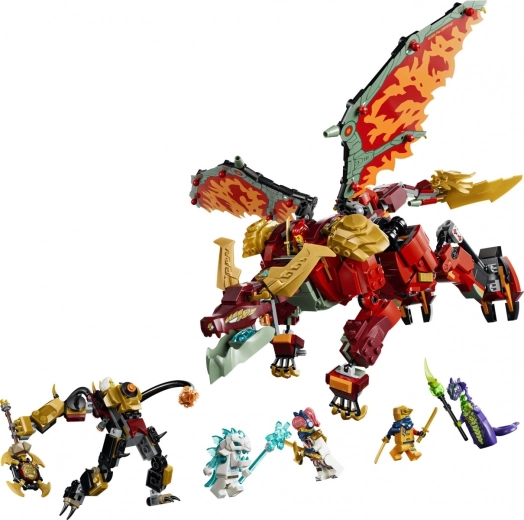 6 minifiguras para batallas ninja