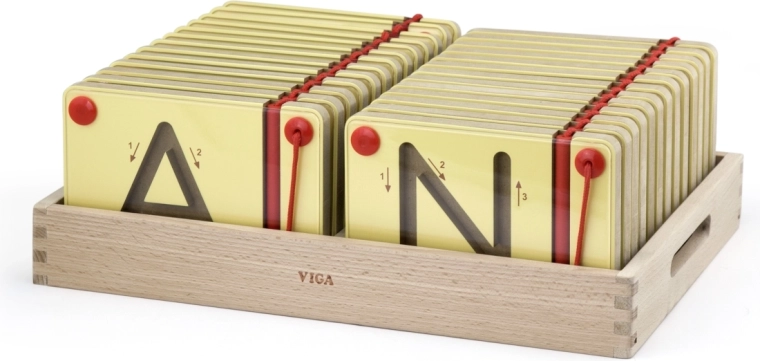 26 tableros para aprender el abecedario