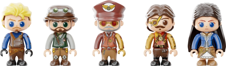 Minifiguras para juego con historia