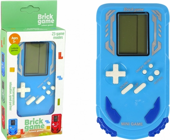 Consola portátil Brick Game – azul