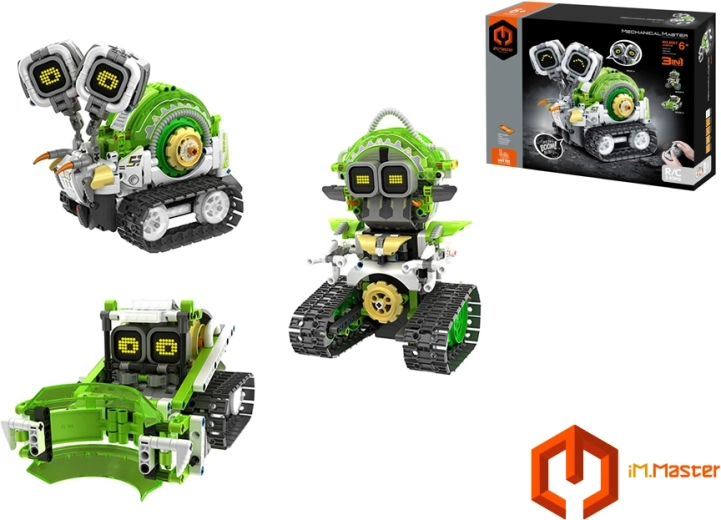 iM.Master kit de construcción de caracol robótico 3 en 1 con control remoto