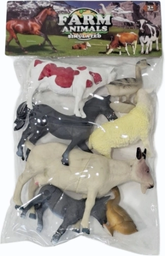 Set de figuras de animales de granja