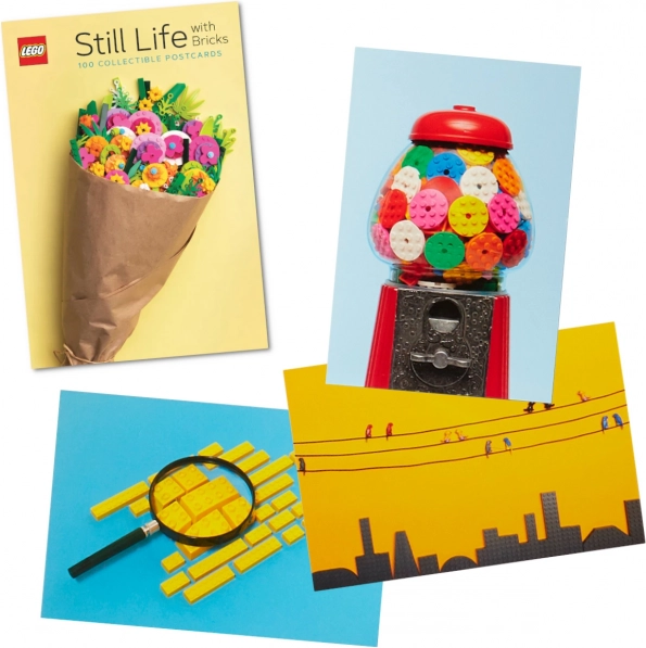 LEGO bodegones con bloques – set de 100 postales