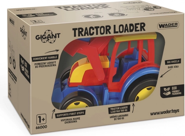 Tractor Gigante con Pala Cargadora