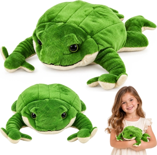 Rana de peluche con peso de 26 cm