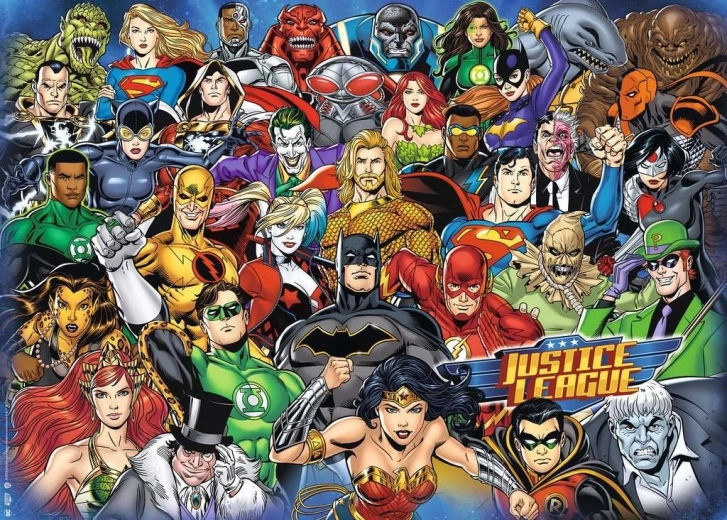 Puzzle Challenge Liga de la Justicia 1000 piezas