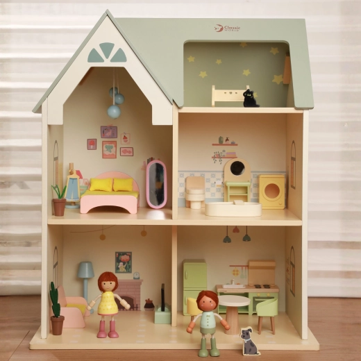 Hogar para muñecas completamente equipado