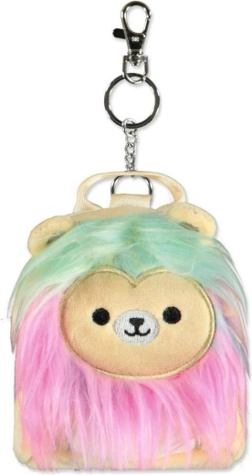 Mochila micro de peluche Squishmallows y llavero León Leonaro - 1 pieza