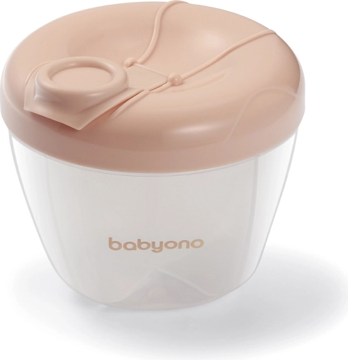 BabyOno dosificador de leche en polvo beige