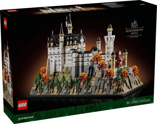 LEGO Architecture castillo de Neuschwanstein 3455 piezas