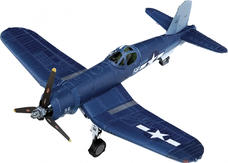 Puzzle 3D metálico F4U Corsair – kit de construcción METAL EARTH