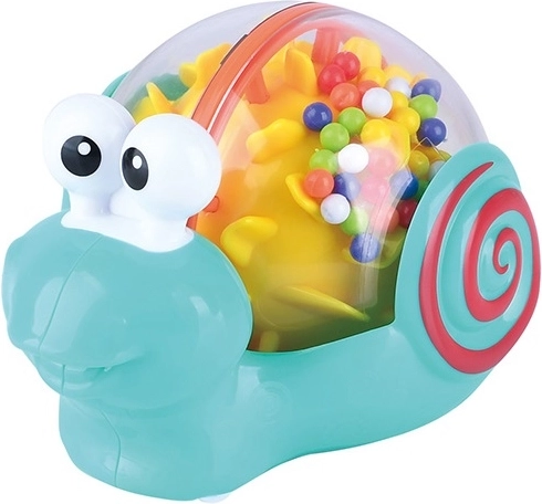 Sonajero PlayGo caracol con bolitas de colores