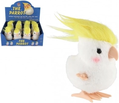 Loro saltarín de plástico (juguete)