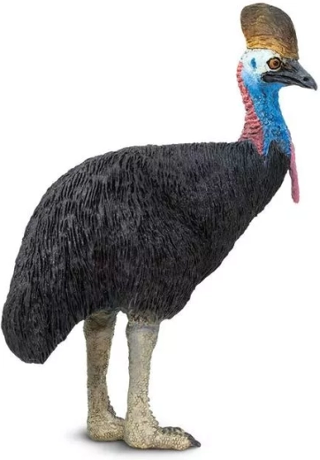 Figura de casuario con casco Safari Ltd.