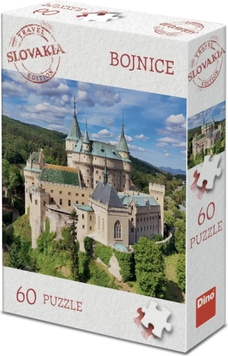 Puzzle Dino edición turística Eslovaquia Bojnice 60 piezas