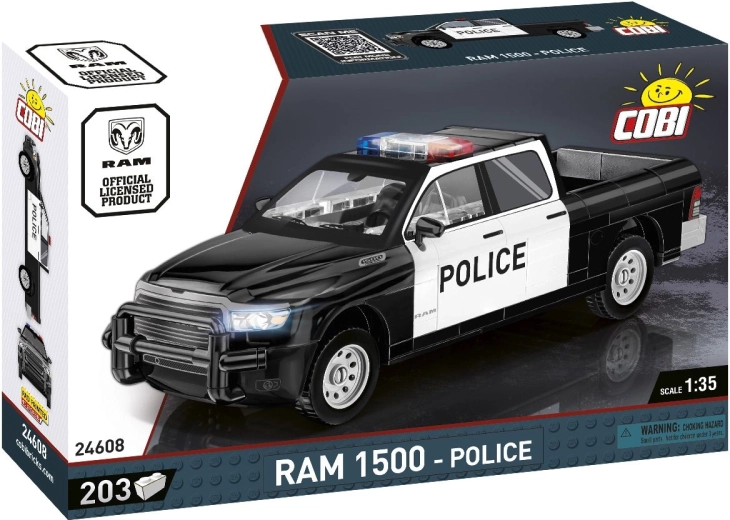 Set de construcción COBI RAM 1500 Police 1:35 (203 piezas)