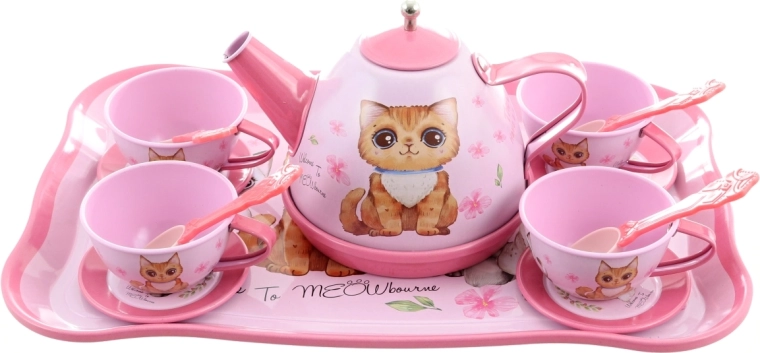 Servicio de té completo para cuatro personas