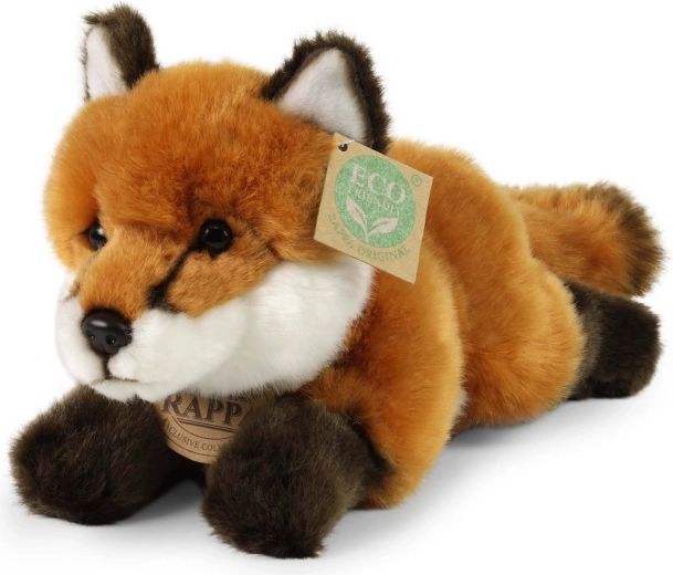 Zorro de peluche acostado 23 cm eco-friendly