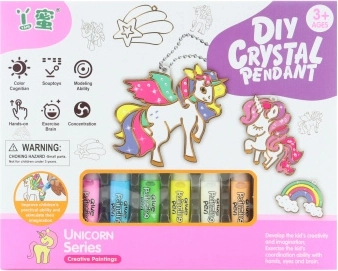 Set creativo – fabricación y pintado de colgantes de unicornios