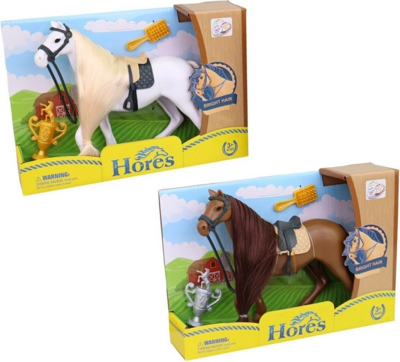 Juguete Caballo con Accesorios 19 cm