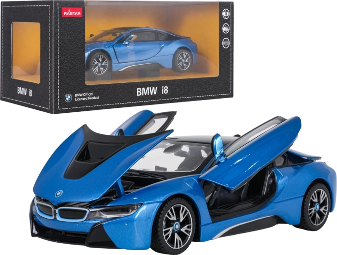 Modelo metálico BMW i8 a escala 1:24 RASTAR