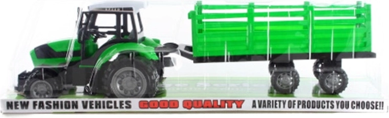 Tractor con remolque de volante de inercia
