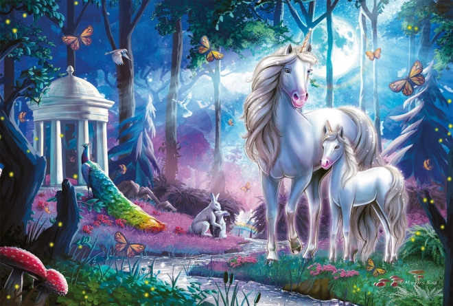 Puzle Unicornios 200 piezas SCHMIDT