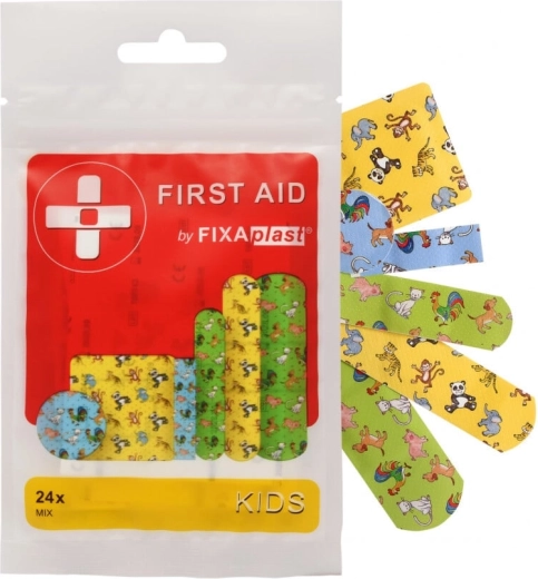 Fixaplast First Aid Kids tiritas infantiles 24 uds.
