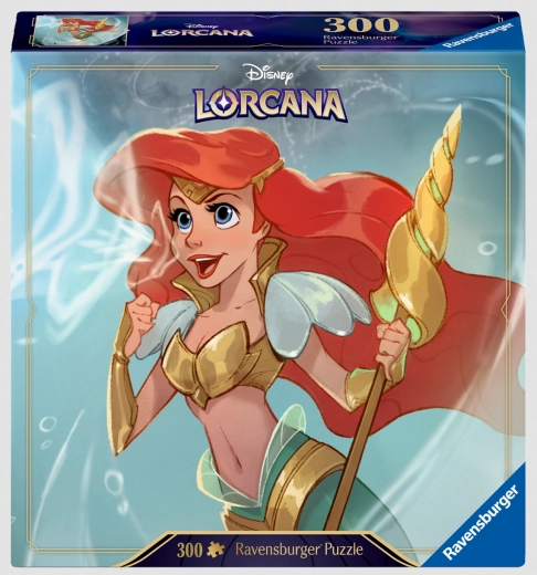 Puzzle Ravensburger Disney Lorcana: Ariel 300 piezas