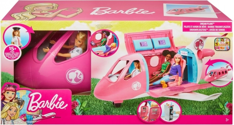 Barbie piloto con avión