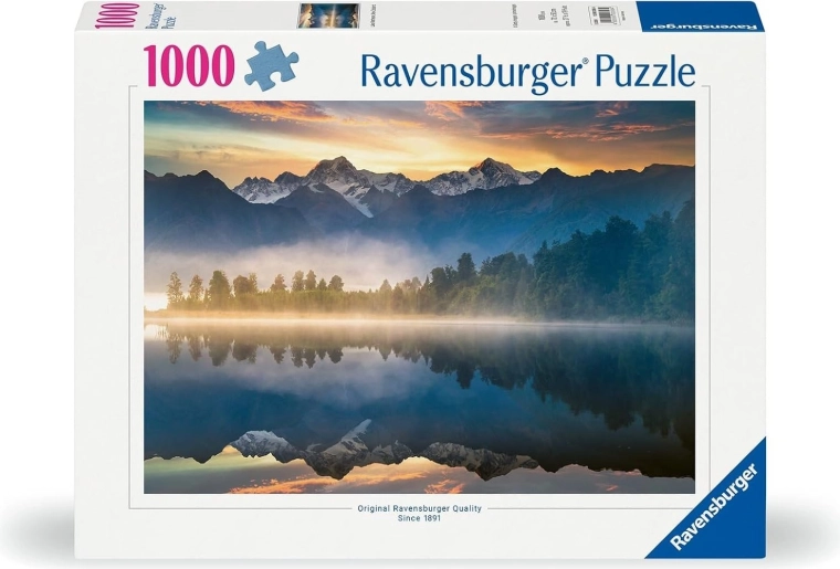 Puzzle Ravensburger Lake Matheson, Nueva Zelanda 1000 piezas
